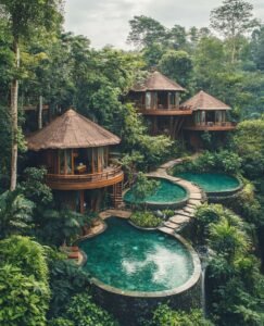 Beautiful Bali resort