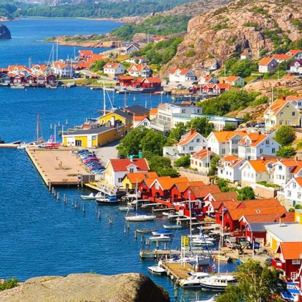 Fjallbacka, a colorful fishing Village along the…