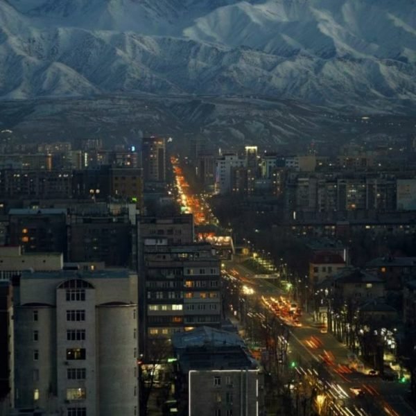 evening Bishkek _ Kyrgyzstan